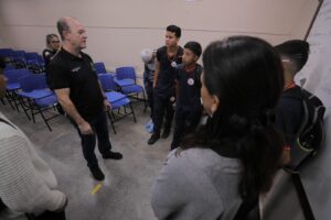 Imagem da notícia - SSP-AM visita unidades de ensino em fortalecimento ao dia D de Cultura de paz nas escolas
