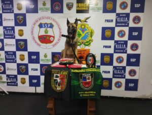 Imagem da notícia - Base Arpão: Polícia apreende cocaína dentro de colete salva-vidas em embarcação em Coari