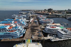Imagem da notícia - Polícia Militar embarca com grande efetivo para reforçar segurança durante 56° Festival Folclórico de Parintins