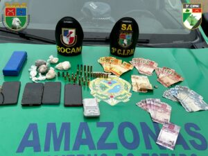 Imagem da notícia - Hórus/Fronteira Mais Segura: Cinco suspeitos são presos por tráfico de drogas em Rio Preto da Eva