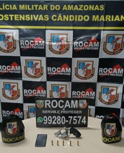 Imagem da notícia - Ações policiais prenderam 33 pessoas no Amazonas, durante o fim de semana