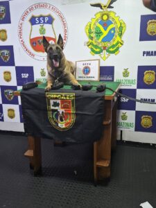 Imagem da notícia - Base Arpão: Policiais apreendem pasta base de cocaína durante abordagem à embarcação em Coari