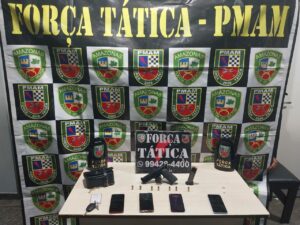 Imagem da notícia - Com apoio do “Paredão”, Força Tática recupera dois veículos em menos de quatro horas em Manaus
