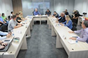 Imagem da notícia - Representantes das Forças de Segurança do Amazonas participam de reunião de alinhamento para fortalecimento de ações no Estado