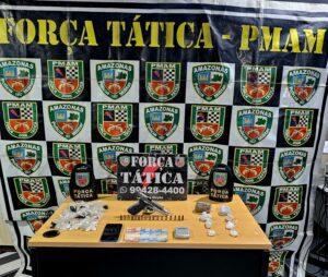 Imagem da notícia - Hórus/Fronteira Mais Segura: Trio é preso por tráfico de drogas em Rio Preto da Eva