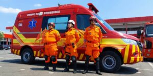 Imagem da notícia - Em 90 dias, veículos de unidades de resgate do Corpo de Bombeiros atenderam mais de 580 ocorrências na capital