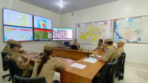 Imagem da notícia - Corpo de Bombeiros alinha estratégias de combate aos focos de incêndios com representantes de 21 municípios