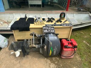 Imagem da notícia - Piratas do rio são presos em Alvarães, em posse de armas e objetos roubados