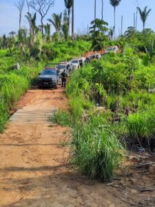 Imagem da notícia - PC-AM, PMAM, Corpo de Bombeiros e DPTC deflagram Operação Terra Prometida em Humaitá
