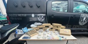 Imagem da notícia - Ação conjunta entre SSP-AM e PMAM resulta na prisão de homem e apreensão de 18 quilos de drogas