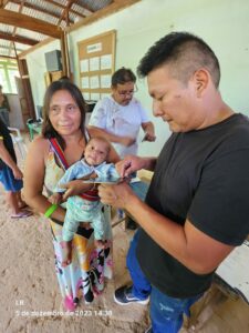 Imagem da notícia - SSP-AM e órgãos parceiros promovem ação de cidadania para população indígena de Barcelos