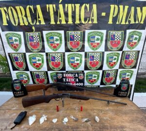 Imagem da notícia - Hórus/Fronteira Mais Segura: SSP-AM prende homem por tráfico de drogas no Careiro Castanho 