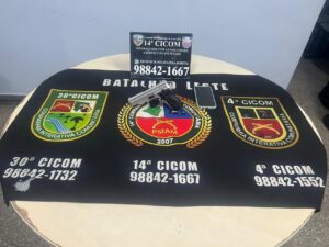 Imagem da notícia - PMAM intervém em assalto com refém e prende um homem  