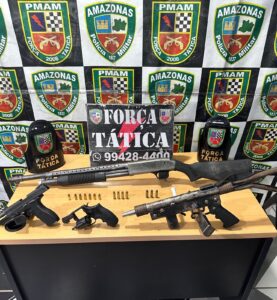 Imagem da notícia - Força Tática prende seis pessoas e apreende sete armas de fogo em 24 horas 