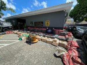 Imagem da notícia - Forças de Segurança do Amazonas apreenderam mais de 7 toneladas de entorpecentes neste ano