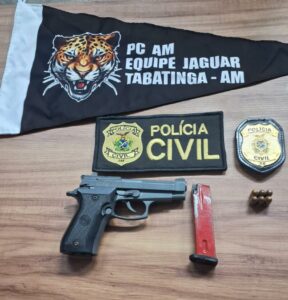 Imagem da notícia - Em menos de 24 horas, homem é preso por matar mulher com tiro no peito em Tabatinga