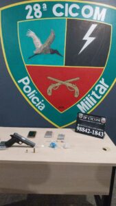 Imagem da notícia - Polícia Militar do Amazonas prende dois homens e apreende entorpecentes