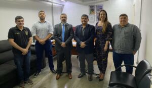 Imagem da notícia - Corregedoria da SSP-AM recebe visita do novo titular da Proceap 
