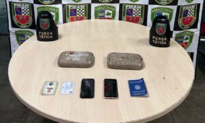 Imagem da notícia - Polícia Militar do Amazonas prende dois homens e apreende mais de dois quilos de drogas