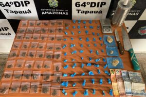 Imagem da notícia - Fronteira Mais Segura: Em duas ações distintas, Forças de Segurança apreendem drogas e arma de fogo