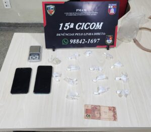 Imagem da notícia - Durante patrulhamento, Polícia Militar do Amazonas prende homem que vendia drogas