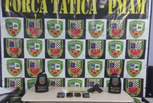 Imagem da notícia - Polícia Militar do Amazonas apreende duas armas de fogo na zona leste