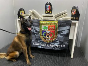 Imagem da notícia - Base Arpão 2: SSP-AM apreende 15 kg de drogas escondidas dentro de mala em embarcação