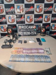 Imagem da notícia - PMAM prende quatro homens e apreende mais de 160 porções de drogas na capital e no interior