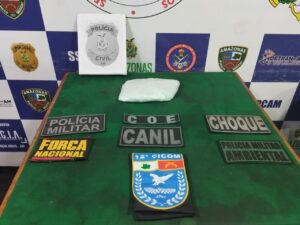 Imagem da notícia - Base Arpão 1: PMAM encontra haxixe escondido em caixa térmica