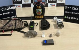 Imagem da notícia - Polícia Militar do Amazonas prende quatro homens e apreende adolescente envolvidos com o tráfico de drogas