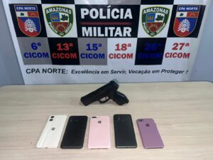 Imagem da notícia - Polícia Militar do Amazonas prende dupla por envolvimento em roubo, em Manaus