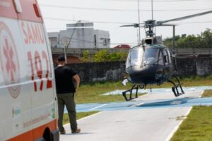 Imagem da notícia - Em ação conjunta, Corpo de Bombeiros e Dioa resgatam 11 vítimas de acidente em Rio Preto da Eva