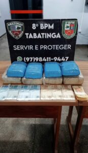Imagem da notícia - Polícia Militar do Amazonas prende duas mulheres com oito tabletes de drogas, em Tabatinga