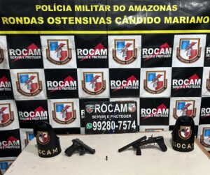 Imagem da notícia - Coari mais segura: Polícia Militar do Amazonas prende dupla suspeita de ataque criminoso contra facção rival