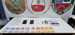 Imagem da notícia - Operação Estoque Zero: Em Pauini, PC-AM e PMAM prendem homem envolvido em tráfico interestadual de drogas