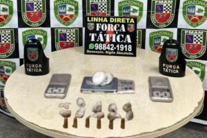 Imagem da notícia - Em Japurá, homem é preso comercializando entorpecentes em frente à sua residência