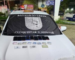 Imagem da notícia - Polícia Militar do Amazonas recupera oito aparelhos celulares roubados e apreende carro usado em atividades criminosas