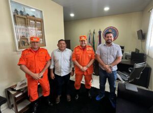 Imagem da notícia - Corpo de Bombeiros e Prefeitura de Boa Vista do Ramos discutem implantação de base na cidade