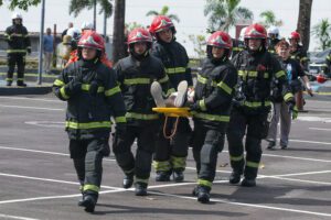 Imagem da notícia - Corpo de Bombeiros faz simulado de emergência com atendimento a vítimas em shopping da zona oeste de Manaus