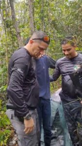 Imagem da notícia - PC-AM e PMAM resgatam estudante de medicina que estava desaparecido