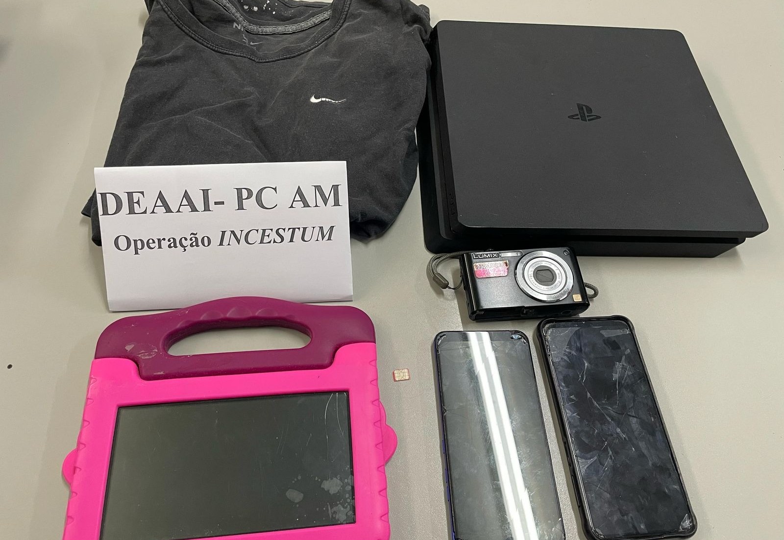 Operação Incestum: PC-AM e PF apreendem adolescente por produzir e  compartilhar imagens pornográficas da irmã de 6 anos - SSP