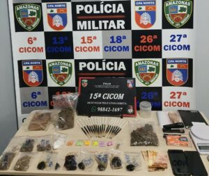 Imagem da notícia - Polícia Militar do Amazonas prende seis homens e apreende adolescente por envolvimento com tráfico de drogas