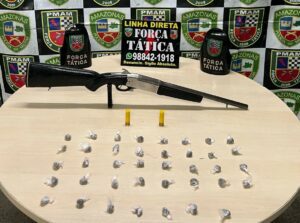 Imagem da notícia - Polícia Militar do Amazonas apreende quatro armas de fogo em ações na capital e no interior