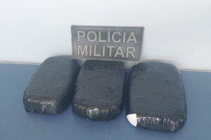 Imagem da notícia - Em Tonantins, Polícia Militar do Amazonas apreende 3 quilos de entorpecente em embarcação
