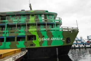 Imagem da notícia - Governador Wilson Lima inaugura Base Arpão 3, fortalecendo ações de segurança na calha do Solimões