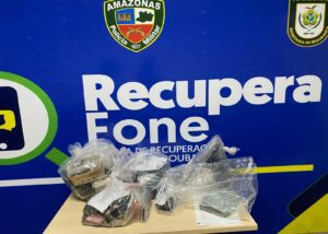 Imagem da notícia - Operação RecuperaFone 5: Mais cinco pessoas são presas e 109 aparelhos celulares são apreendidos na zona norte de Manaus