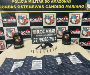 Imagem da notícia - Polícia Militar do Amazonas prende dupla envolvida em furto de empresa de segurança