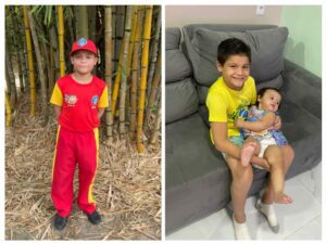 Imagem da notícia - Em Manaus, Bombeiro Mirim salva irmã de um ano que se engasgou enquanto jantava