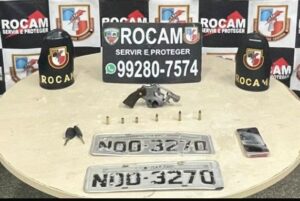 Imagem da notícia - Em ações na capital, Polícia Militar do Amazonas prende homem e apreende três armas de fogo