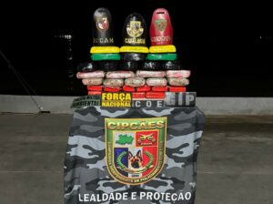 Imagem da notícia - Base Arpão 3: PMAM prende homem com mais de R$ 1,8 milhão em drogas